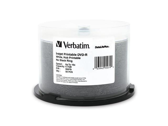 Verbatim 4.7GB 16X DVD R  Disc