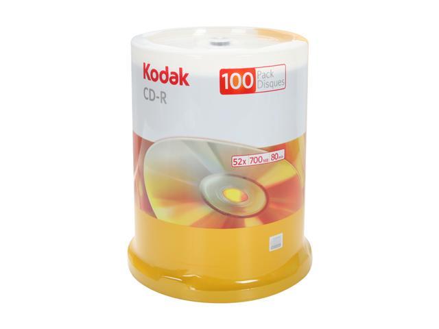 Kodak CD R 100 Packs Spindle Disc Model 20300
