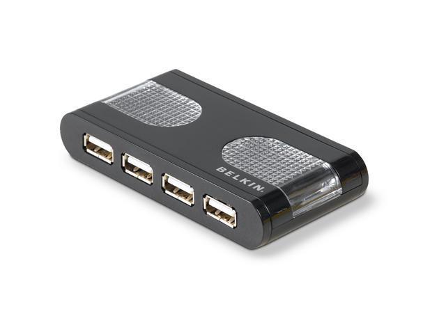 BELKIN F5U700 BLK Hi Speed USB 2.0 7 Port Lighted Hub