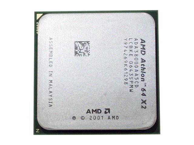 AMD Athlon 64 X2 3800+ Toledo Dual-Core 2.0 GHz Socket 939 89W ADA3800DAA5CD Processor