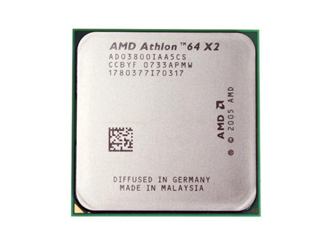 AMD Athlon 64 X2 3800+ Windsor Dual-Core 2.0 GHz Socket AM2 65W ...
