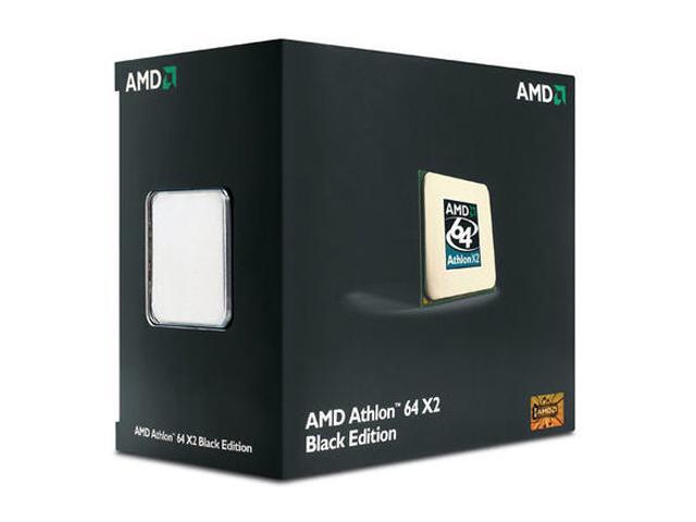 AMD Athlon 64 X2 5000+ Brisbane Dual-Core 2.6 GHz Socket AM2 65W ADO5000DSWOF Black Edition Processor