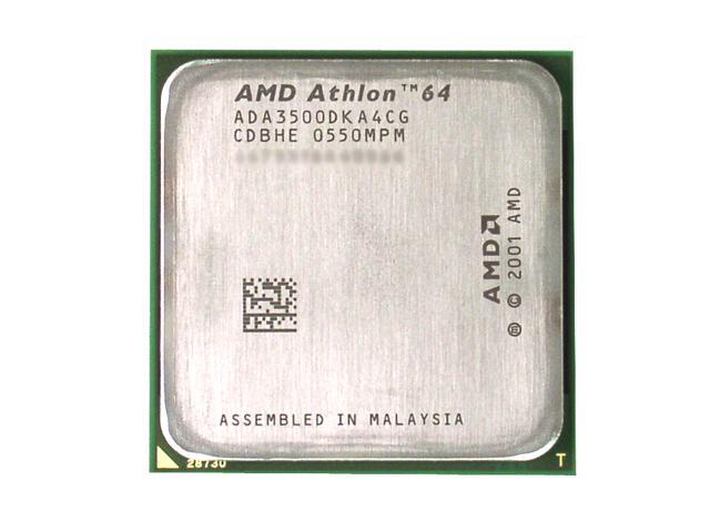 AMD Athlon 64 3500+ Manchester Single-Core 2.2 GHz Socket 939 67W ADA3500DKA4CG Processor