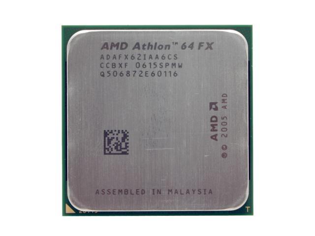 AMD Athlon 64 FX-62 Windsor Dual-Core 2.8 GHz Socket AM2 125W ...