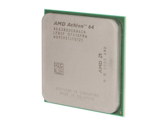 Refurbished AMD Athlon 64 3800+ Orleans Single Core 2.4 GHz Socket AM2 ADA3800IAA4CN Processor