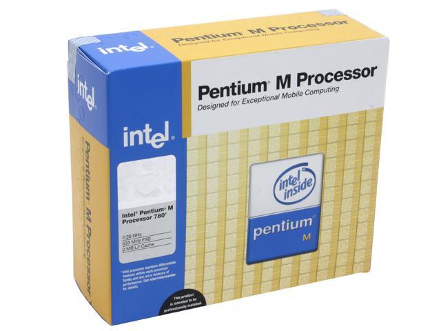 Intel Pentium M 780 Dothan Single-Core 2.26 GHz Socket M ...