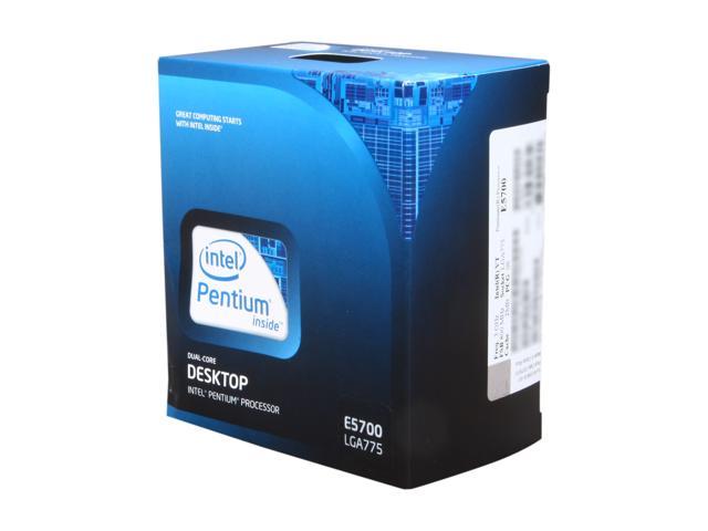 Разгон процессора pentium dual core e5700