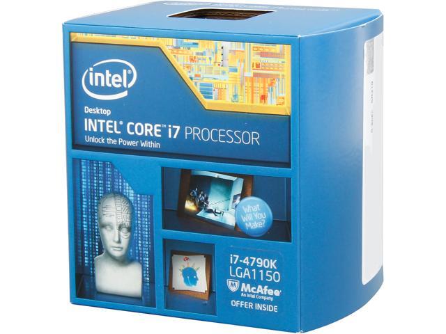Intel Core i7-4790K Devil's Canyon Quad-Core 4.0 GHz LGA 1150 88W BX80646I74790K Desktop Processor Intel HD Graphics 4600