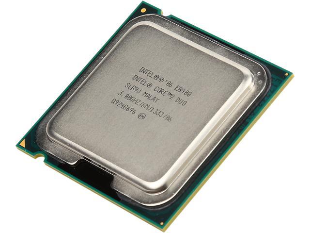 Refurbished Intel Core 2 Duo E8400 Wolfdale Dual Core 3.0 GHz LGA 775 65W BX80570E8400 Processor