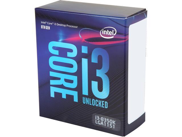 Intel core i3 8350k разгон