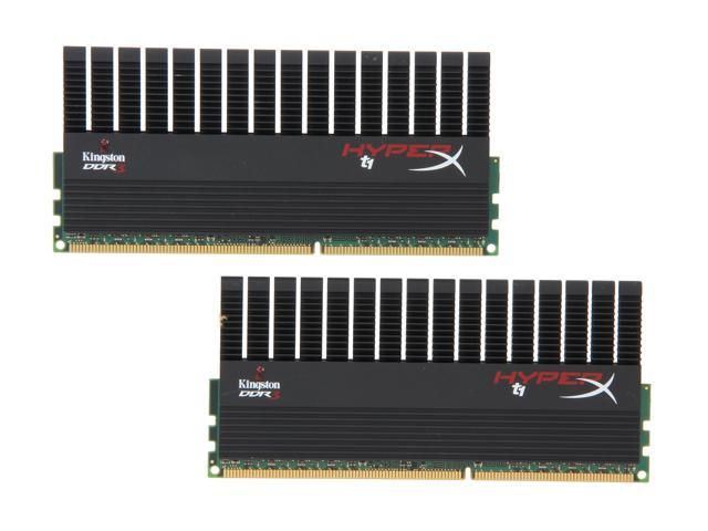 HyperX T1 Black Series 8GB (2 x 4GB) 240 Pin DDR3 SDRAM DDR3 1866 Desktop Memory Model KHX1866C9D3T1BK2/8GX