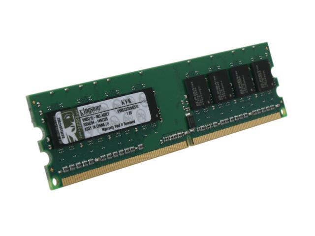 Kingston ValueRAM 512MB 240-Pin DDR2 SDRAM DDR2 533 (PC2 4200) Desktop Memory Model KVR533D2N4/512