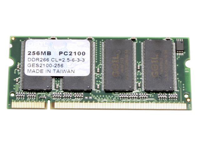 GeIL Value Series Model GES2100 256  Laptop Memory