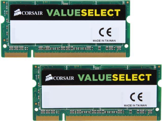 CORSAIR 4GB (2 x 2GB) 200-Pin DDR2 SO-DIMM DDR2 667 (PC2 5300) Dual Channel Kit Laptop Memory Model VS4GSDSKIT667D2