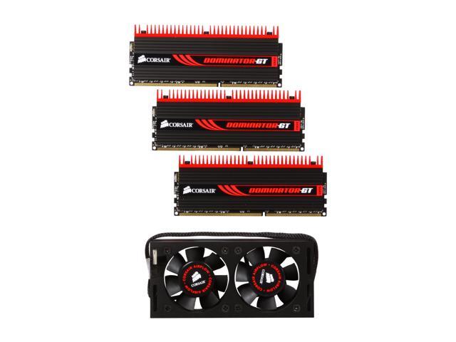 CORSAIR DOMINATOR GT 6GB (3 x 2GB) 240 Pin DDR3 SDRAM DDR3 2000 (PC3 16000) Desktop Memory Model CMT6GX3M3A2000C8