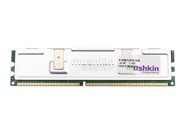 Mushkin Enhanced 512MB 184 Pin DDR SDRAM DDR 466 (PC 3700) System Memory Model 991397 S