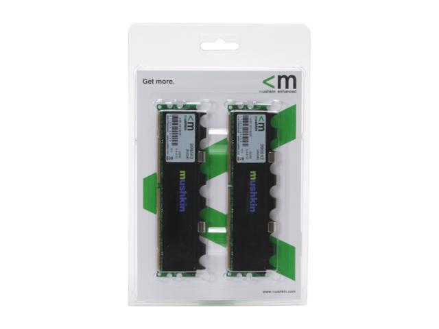 Mushkin Enhanced 4GB (2 x 2GB) 240 Pin DDR2 SDRAM DDR2 1066 (PC2 8500) Dual Channel Kit Desktop Memory Model 996562