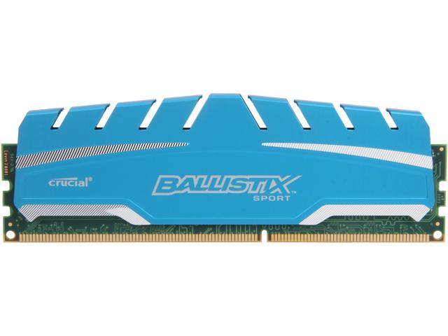 Crucial Ballistix Sport XT 8GB Single DDR3 1866 MT s PC3 14900 CL10 