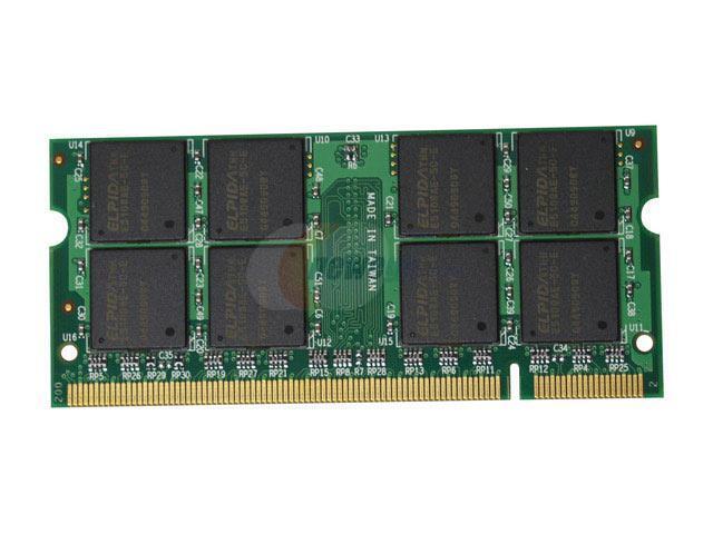Transcend 1GB 200-Pin DDR2 SO-DIMM DDR2 533 (PC2 4200) Laptop Memory Model TS128MSQ64V5J