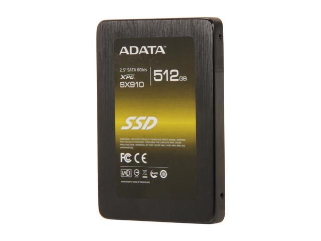ADATA XPG SX910 2.5" 512GB SATA III MLC Internal Solid State Drive (SSD) ASX910S3 512GM C