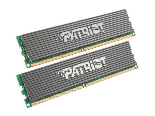 Patriot Extreme Performance 4GB (2 x 2GB) 240-Pin DDR2 SDRAM DDR2 800 (PC2 6400) Dual Channel Kit Desktop Memory Model PDC24G6400ELK