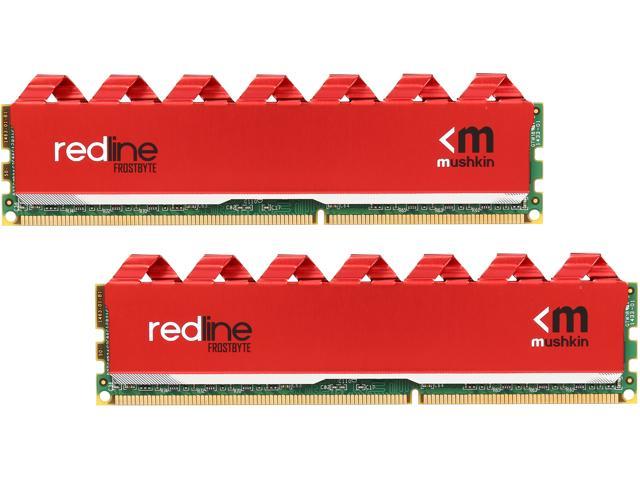 Mushkin Enhanced Redline 16GB (2 x 8GB) 240 Pin DDR3 UDIMM DDR3 1866 (PC3 14900) Desktop Memory Model 997070F