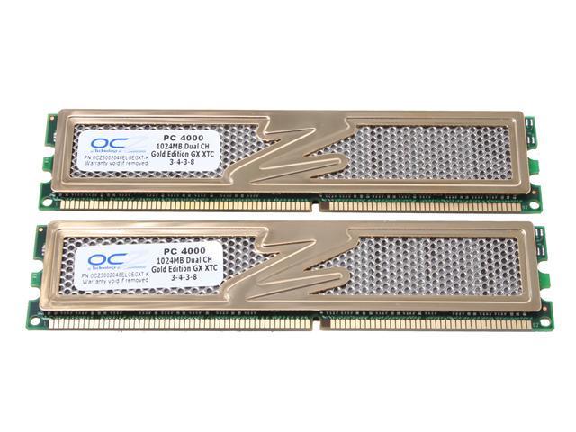 OCZ Gold Model OCZ5002048ELGEGXT K  Desktop Memory