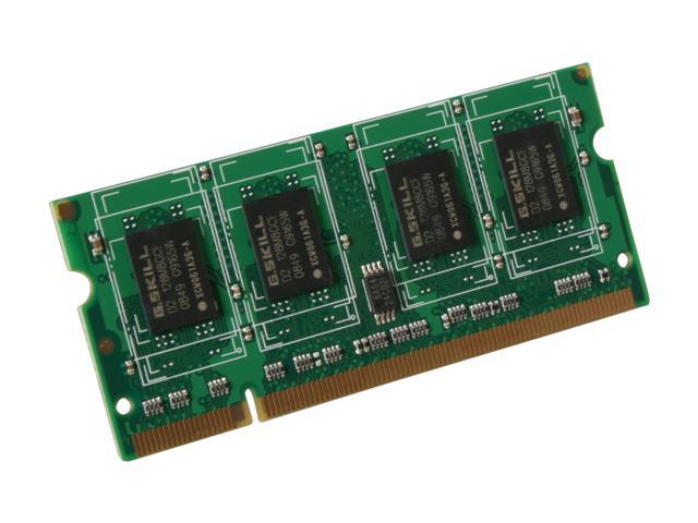 G.SKILL 1GB 200-Pin DDR2 SO-DIMM DDR2 533 (PC2 4200) Laptop Memory Model F2-4200PHU1-1GBSA