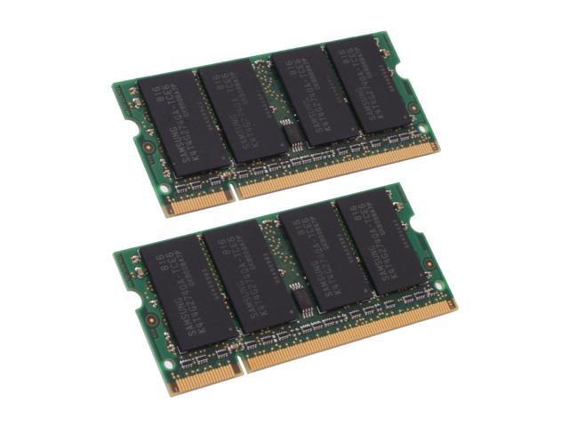 G.SKILL 8GB (2 x 4GB) 200-Pin DDR2 SO-DIMM DDR2 667 (PC2 5300) Laptop Memory Model F2-5300CL5D-8GBSQ