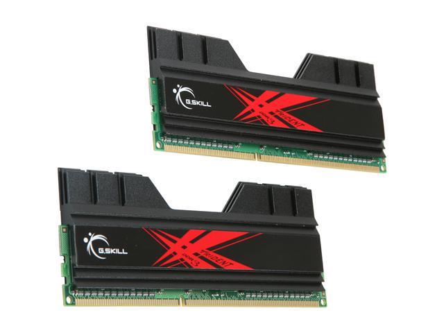 G.SKILL Trident 2GB (2 x 1GB) 240 Pin DDR3 SDRAM DDR3 1600 (PC3 12800) Desktop Memory Model F3 12800CL8D 2GBTD