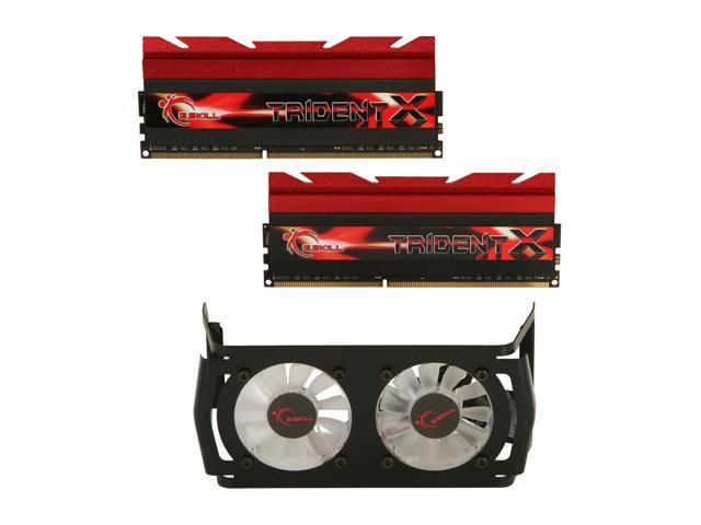 G.SKILL TridentX Series 8GB (2 x 4GB) 240 Pin DDR3 SDRAM DDR3 2600 (PC3 20800) Desktop Memory Model F3 2600C10D 8GTXD