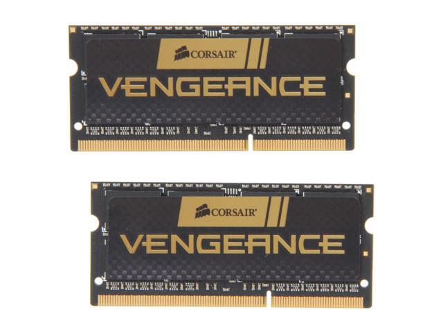 CORSAIR Vengeance 16GB (2 x 8G) 204-Pin DDR3 SO-DIMM DDR3 1600 (PC3 12800) Laptop Memory Model CMSX16GX3M2A1600C10