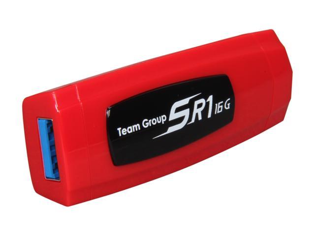 Team SR1 16GB USB 3.0 Flash Drive (Red) Model TG016GSR1R3