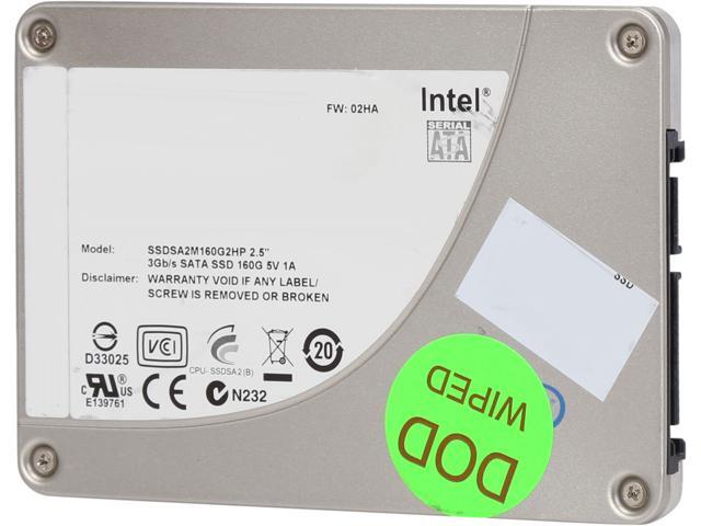 HP 583513-001  INTEL SSDSA2M160G2 HP 2.5