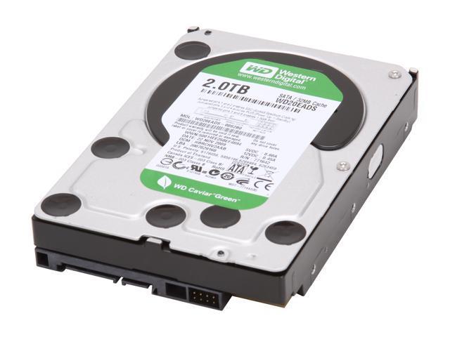 Western Digital WD Green WD20EADS 2TB 32MB Cache SATA 3.0Gb/s 3.5