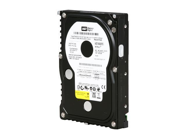 Western Digital Raptor WD740ADFS 74GB 10000 RPM 16MB Cache SATA 3.0Gb/s 3.5" Hard Drive Bare Drive