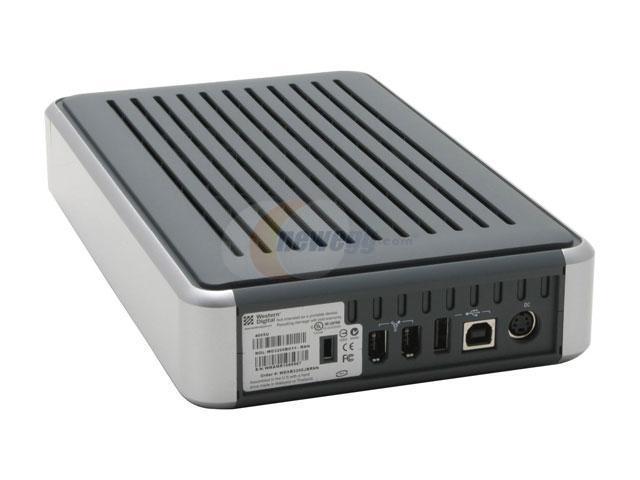 WD Dual option Combo 320GB USB 2.0 / Firewire400 3.5" External Hard Drive WDXB3200JBRNN