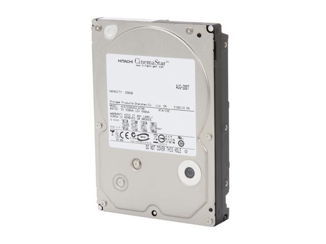 Refurbished HGST CinemaStar 7K500 HCS725025VLAT80 250GB 7200 RPM 8MB Cache PATA 133 3.5" Internal Hard Drive