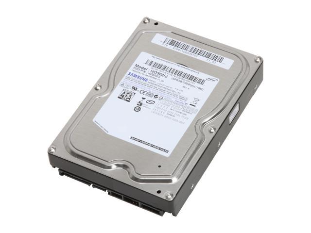 SAMSUNG Spinpoint F1 HD502lJ 500GB 7200 RPM 16MB Cache SATA 3.0Gb/s 3.5" Hard Drive Bare Drive