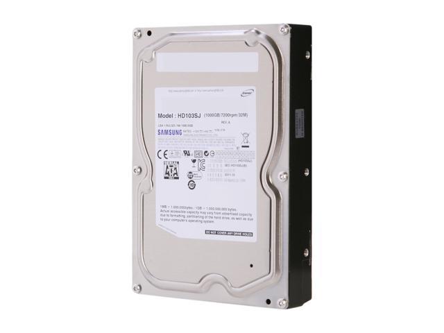 SAMSUNG Spinpoint F3 ST1000DM005/HD103SJ 1TB 7200 RPM 32MB Cache SATA 3.0Gb/s 3.5" Internal Hard Drive Bare Drive