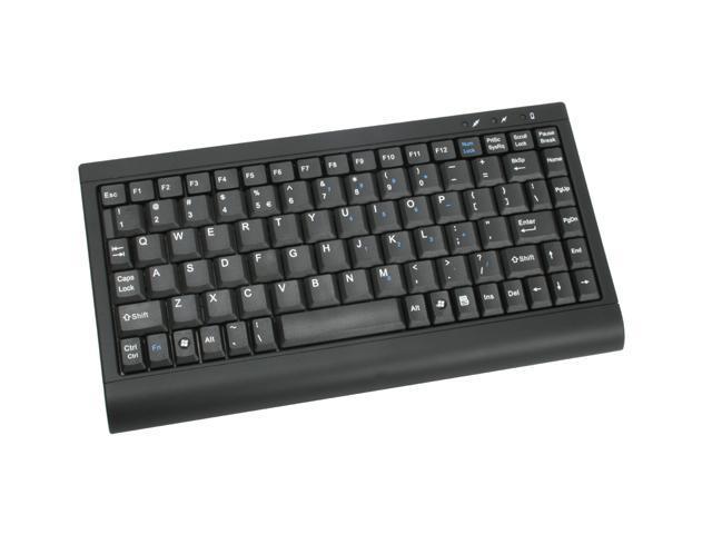 SolidTek ask 3952(us)black Black 88 Normal Keys Bluetooth Wireless Mini Keyboard 12.25"(L)