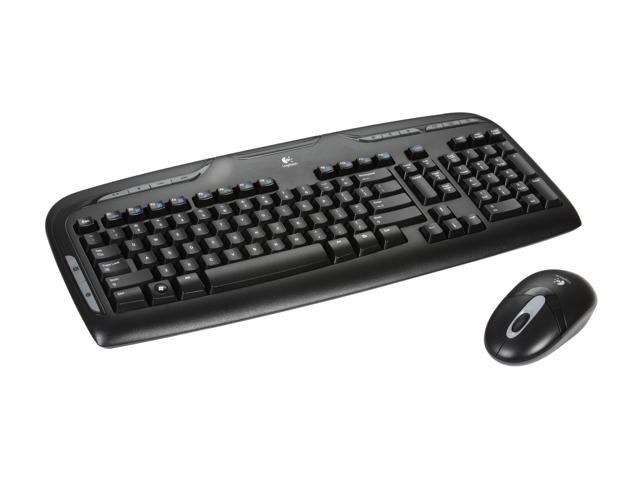 Клавиатура logitech cordless desktop ex110 как подключить