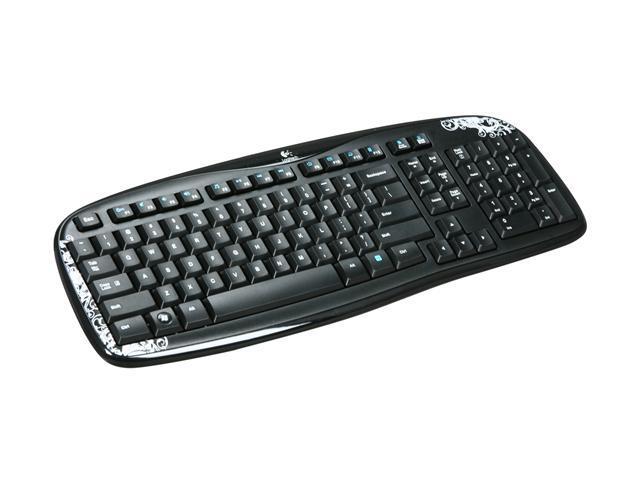 Logitech K250 920 002825 Black USB RF Wireless Standard Keyboard