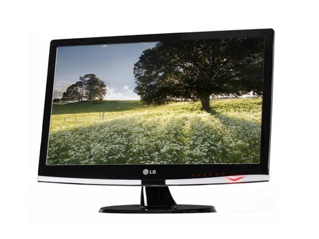 LG W2353V PF Black 23" 2ms(GTG) HDMI Full HD 1080P Widescreen LCD Monitor 300 cd/m2 50000:1 w/ Smart Package