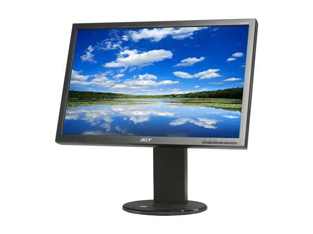Acer B193WGJbmdh Black 19" 5ms Height Adjustable Widescreen LCD Monitor 250 cd/m2 ACM 50000:1(1000:1) Built in Speakers 