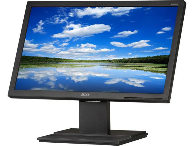Refurbished Acer V196HQLAb Black 18.5" 5ms Widescreen LED Backlight LCD Monitor 200 cd/m2 ACM 100,000,000:1 (600:1)
