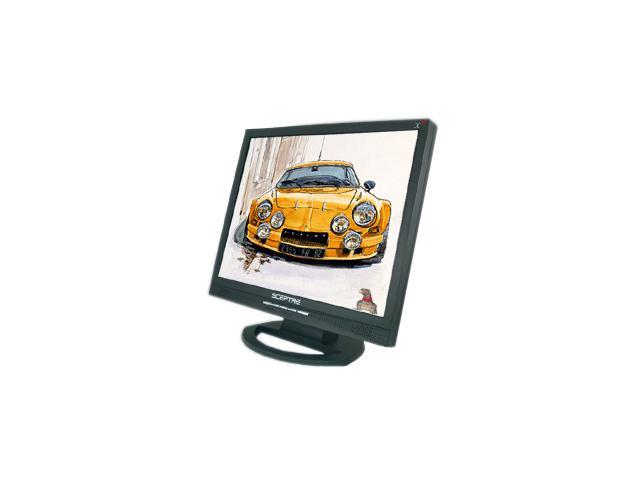 SCEPTRE X7g Naga II Black 17" 12ms LCD Monitor 300 cd/m2 500:1 Built in Speakers