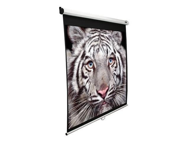 Elitescreens 120" NTSC/Video(4:3) Manual SRM Ceiling/Wall Mount Manual Pull Down Projection Screen (120" 4:3 AR) (MaxWhite) M120XWV2 SRM