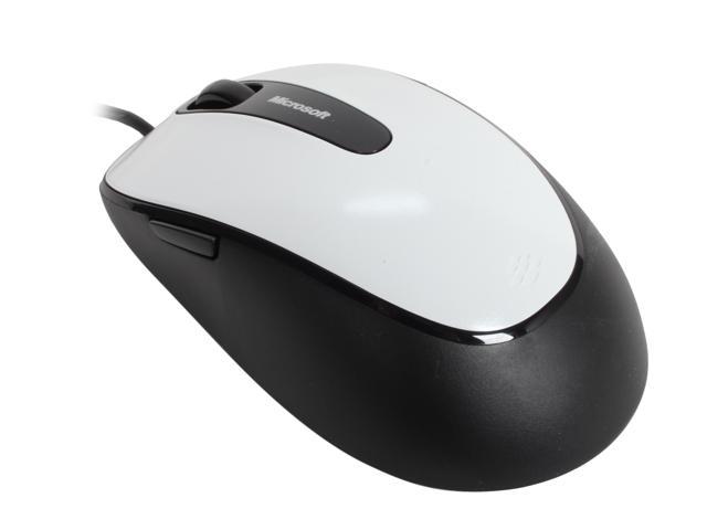 Microsoft Comfort Mouse 4500 4FD 00016 White  Mouse