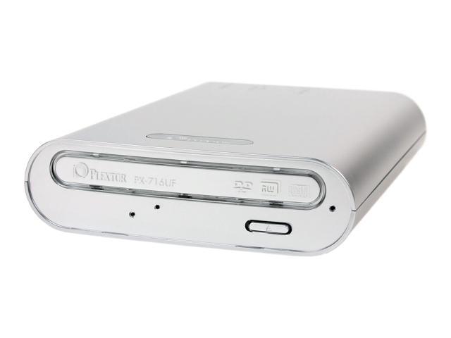 PLEXTOR IEEE 1394 /  USB 2.0 16X DVD±R External DVD Burner with 8M cache Model PX-716UF/SW